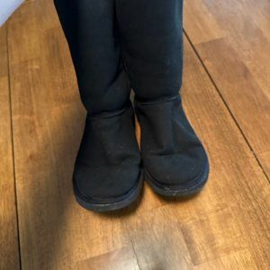 Black UGG boots